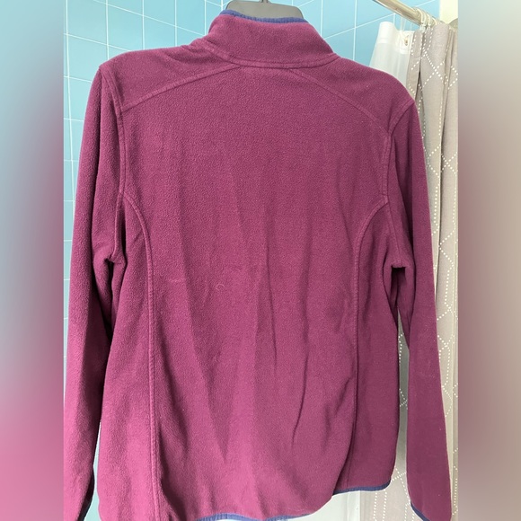 EUC LL Bean full zip women’s L fleece - Picture 6 of 6